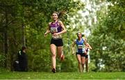 16 October 2022; Abbie Donnelly of England on her way to winning the senior women's 6000m during the Autumn Open International Cross Country Festival at the Sport Ireland Campus in Dublin. Photo by Sam Barnes/Sportsfile