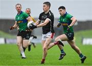 16 October 2022; Ronan Buckley of East Kerry in action against Mikey Geaney of Dingle during the Kerry County Senior Football Championship semi-final match between East Kerry and Dingle at Austin Stack Park in Tralee, Kerry. Photo by Brendan Moran/Sportsfile