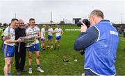 16 October 2022; Ratoath manager David Brady takes a picture after the Meath County Senior Football Championship Final between Ratoath and Summerhill at Páirc Tailteann in Navan, Meath. Photo by Harry Murphy/Sportsfile