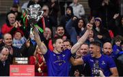 16 October 2022; Billy Hennessy of St Finbarr's lifting the cup after the Cork County Senior Club Hurling Championship Final match between Blackrock and St Finbarr's at Páirc Ui Chaoimh in Cork. Photo by Eóin Noonan/Sportsfile