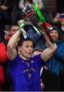 16 October 2022; Billy Hennessy of St Finbarr's lifting the cup after the Cork County Senior Club Hurling Championship Final match between Blackrock and St Finbarr's at Páirc Ui Chaoimh in Cork. Photo by Eóin Noonan/Sportsfile