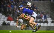 16 October 2022; Tadgh Deasy of Blackrock is tackled by Jamie Burns of St Finbarr's during the Cork County Senior Club Hurling Championship Final match between Blackrock and St Finbarr's at Páirc Ui Chaoimh in Cork. Photo by Eóin Noonan/Sportsfile