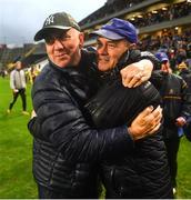 16 October 2022; St Finbarr's manager Ger Cunningham with St Finbarr's selector Sean McCarty after the Cork County Senior Club Hurling Championship Final match between Blackrock and St Finbarr's at Páirc Ui Chaoimh in Cork. Photo by Eóin Noonan/Sportsfile