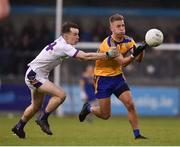 16 October 2022; Jonny Cooper of Na Fianna in action against Dara Mullin of Kilmacud Crokes during the Dublin County Senior Club Championship Football Final match between Kilmacud Crokes and Na Fianna at Parnell Park in Dublin. Photo by Daire Brennan/Sportsfile