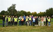 16 October 2022; parkrun participants pictured at the Griffeen junior parkrun, where Vhi welcomed all attendees for a special event led by Vhi ambassador and Olympian David Gillick. Junior parkruns are 2km long and cater for 4 to 14-year olds, free of charge providing a fun and safe environment for children to enjoy exercise. To register for a parkrun near you visit www.parkrun.ie. Photo by Harry Murphy/Sportsfile