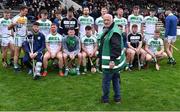 16 October 2022; Photographer Willie Dempsey organises the Shamrocks Ballyhale squad photograph before the Kilkenny County Senior Hurling Championship Final match between James Stephen's and Shamrocks Ballyhale at UPMC Nowlan Park in Kilkenny. Photo by Piaras Ó Mídheach/Sportsfile