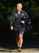 17 October 2022; Senior coach Stuart Lancaster during a Leinster Rugby squad training session at UCD in Dublin. Photo by Harry Murphy/Sportsfile