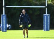 17 October 2022; Senior coach Stuart Lancaster during a Leinster Rugby squad training session at UCD in Dublin. Photo by Harry Murphy/Sportsfile