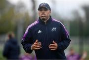 18 October 2022; Simon Zebo during a Munster rugby squad training session at the University of Limerick in Limerick. Photo by David Fitzgerald/Sportsfile