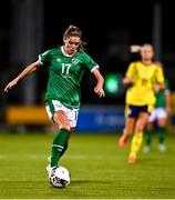 21 October 2021; Jamie Finn of Republic of Ireland during the FIFA Women's World Cup 2023 qualifier group A match between Republic of Ireland and Sweden at Tallaght Stadium in Dublin. Photo by Eóin Noonan/Sportsfile