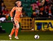 21 October 2021; Sweden goalkeeper Hedvig Lindahl during the FIFA Women's World Cup 2023 qualifier group A match between Republic of Ireland and Sweden at Tallaght Stadium in Dublin. Photo by Eóin Noonan/Sportsfile