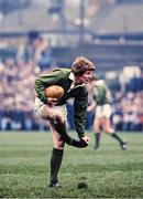 19 February 1983; Ollie Campbell of Ireland during the Five Nations Rugby Championship match between Ireland and France at Lansdowne Road in Dublin. Photo by Ray McManus/Sportsfile