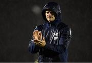 21 October 2022; Scarlets head coach Dwayne Peel before the United Rugby Championship match between Connacht and Scarlets at The Sportsground in Galway. Photo by Brendan Moran/Sportsfile