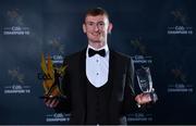 21 October 2022; Christy Ring Player of the Year for 2022 recipient and Kildare hurler James Burke with his awards during the GAA Champion 15 Awards at Croke Park in Dublin. Photo by Sam Barnes/Sportsfile