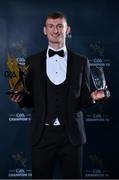21 October 2022; Christy Ring Player of the Year for 2022 recipient and Kildare hurler James Burke with his awards during the GAA Champion 15 Awards at Croke Park in Dublin. Photo by Sam Barnes/Sportsfile