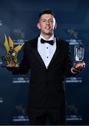 21 October 2022; Tailteann Cup Player of the Year for 2022 recipient and Westmeath footballer Ronan O'Toole with his awards during the GAA Champion 15 Awards at Croke Park in Dublin. Photo by Sam Barnes/Sportsfile
