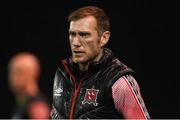 21 October 2022; Dundalk assistant manager Patrick Cregg during the SSE Airtricity League Premier Division match between Dundalk and Sligo Rovers at Casey's Field in Dundalk, Louth. Photo by Michael P Ryan/Sportsfile