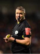 21 October 2022; Referee Ben Connolly during the SSE Airtricity League Premier Division match between Bohemians and Finn Harps at Dalymount Park in Dublin. Photo by Tyler Miller/Sportsfile