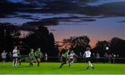 22 October 2022; Kylie Murphy of Wexford Youths, right, scores her side's second goal during the SSE Airtricity Women's National League match between Peamount United and Wexford Youths at PRL Park in Greenogue, Dublin. Photo by Seb Daly/Sportsfile