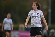 22 October 2022; Della Doherty of Wexford Youths during the SSE Airtricity Women's National League match between Peamount United and Wexford Youths at PRL Park in Greenogue, Dublin. Photo by Seb Daly/Sportsfile