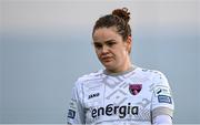 22 October 2022; Ciara Rossiter of Wexford Youths during the SSE Airtricity Women's National League match between Peamount United and Wexford Youths at PRL Park in Greenogue, Dublin. Photo by Seb Daly/Sportsfile