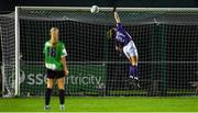 22 October 2022; Wexford Youths goalkeeper Maeve Williams during the SSE Airtricity Women's National League match between Peamount United and Wexford Youths at PRL Park in Greenogue, Dublin. Photo by Seb Daly/Sportsfile