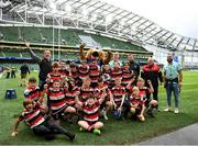 22 October 2022; The Carlingford Knights RFC team before the Bank of Ireland Half-time Minis at the United Rugby Championship match between Leinster and Munster at Aviva Stadium in Dublin. Photo by Harry Murphy/Sportsfile