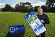 24 October 2022; In attendance at the announcement of ClubSpot’s recent initiative which will see an investment worth up to €250,000 in Irish grassroots GAA sports, at Ballyboden St Enda’s pitch in Dublin, is ClubSpot Ambassador and former Kerry footballer Tomás Ó Sé. Photo by Ramsey Cardy/Sportsfile