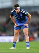 22 October 2022; Dan Sheehan of Leinster during the United Rugby Championship match between Leinster and Munster at Aviva Stadium in Dublin. Photo by Ramsey Cardy/Sportsfile