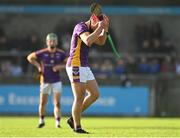 23 October 2022; Alex Considine of Kilmacud Crokes after being shown a red card during the Dublin County Senior Club Hurling Championship Final match between Kilmacud Crokes and Na Fianna at Parnell Park in Dublin. Photo by Harry Murphy/Sportsfile
