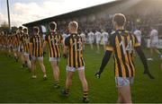 23 October 2022; Jamie Clarke and his Crossmaglen Rangers teammates parade before the Armagh County Senior Club Football Championship Final match between Crossmaglen Rangers and Granemore at Athletic Grounds in Armagh. Photo by Ramsey Cardy/Sportsfile