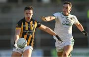 23 October 2022; James Morgan of Crossmaglen Rangers in action against Louis Hughes of Granemore during the Armagh County Senior Club Football Championship Final match between Crossmaglen Rangers and Granemore at Athletic Grounds in Armagh. Photo by Ramsey Cardy/Sportsfile