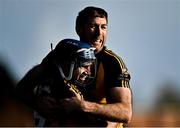 23 October 2022; Ballyea players Gary Brennan, right, and Stan Lineen celebrate after their side's victory in the Clare County Senior Club Hurling Championship Final match between Ballyea and Éire Óg Ennis at Cusack Park in Ennis, Clare. Photo by Piaras Ó Mídheach/Sportsfile