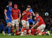 22 October 2022; Conor Murray of Munster during the United Rugby Championship match between Leinster and Munster at Aviva Stadium in Dublin. Photo by Brendan Moran/Sportsfile