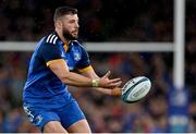 22 October 2022; Robbie Henshaw of Leinster during the United Rugby Championship match between Leinster and Munster at Aviva Stadium in Dublin. Photo by Brendan Moran/Sportsfile