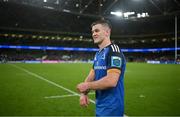 22 October 2022; Jonathan Sexton of Leinster after the United Rugby Championship match between Leinster and Munster at Aviva Stadium in Dublin. Photo by Brendan Moran/Sportsfile