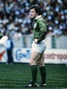 20 March 1982; Moss Finn of Ireland during the Five Nations Rugby Championship match between France and Ireland at Parc de Princes in Paris, France. Photo by Ray McManus/Sportsfile