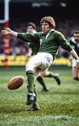 5 March 1983; Ollie Campbell of Ireland during the Five Nations Rugby Championship match between Wales and Ireland at the Cardiff Arms Park in Cardiff, Wales. Photo by Ray McManus/Sportsfile