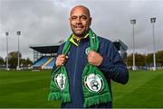 25 October 2022; Republic of Ireland U16 manager Paul Osam in attendance during the 2022 Victory Shield Launch at RSC in Waterford. Photo by Sam Barnes/Sportsfile