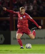 24 October 2022; Gavin Molloy of Shelbourne during the SSE Airtricity League Premier Division match between Shelbourne and UCD at Tolka Park in Dublin. Photo by Tyler Miller/Sportsfile