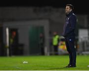 26 October 2022; Treaty United manager Tommy Barrett during the SSE Airtricity League First Division play-off semi-final first leg match between Treaty United and Waterford at Markets Field in Limerick. Photo by Seb Daly/Sportsfile