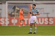 27 October 2022; Roberto Lopes of Shamrock Rovers after the UEFA Europa Conference League group F match between Shamrock Rovers and Gent at Tallaght Stadium in Dublin. Photo by Seb Daly/Sportsfile