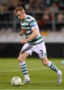 27 October 2022; Sean Hoare of Shamrock Rovers during the UEFA Europa Conference League group F match between Shamrock Rovers and Gent at Tallaght Stadium in Dublin. Photo by Seb Daly/Sportsfile