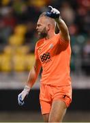 27 October 2022; Shamrock Rovers goalkeeper Alan Mannus during the UEFA Europa Conference League group F match between Shamrock Rovers and Gent at Tallaght Stadium in Dublin. Photo by Seb Daly/Sportsfile