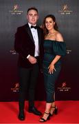 28 October 2022; Killian Doyle of Westmeath and Aoife Flynn on arrival at the PwC All-Stars Awards 2022 at the Convention Centre in Dublin. Photo by Sam Barnes/Sportsfile