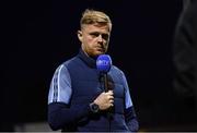 28 October 2022; Shelbourne manager Damien Duff before the SSE Airtricity League Premier Division match between Shelbourne and Drogheda United at Tolka Park in Dublin. Photo by Tyler Miller/Sportsfile