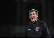 28 October 2022; Bohemians manager Declan Devine before the SSE Airtricity League Premier Division match between Dundalk and Bohemians at Casey's Field in Dundalk, Louth. Photo by Seb Daly/Sportsfile