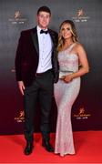 28 October 2022; Cathal Mannion of Galway and Lauren Glynn on arrival at the PwC All-Stars Awards 2022 at the Convention Centre in Dublin. Photo by Sam Barnes/Sportsfile