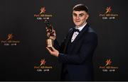 28 October 2022; Kerry footballer Sean O'Shea with his PwC All-Star awards at the PwC All-Stars Awards 2022 at the Convention Centre in Dublin.  Photo by Sam Barnes/Sportsfile