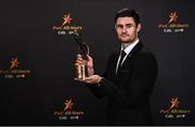 28 October 2022; Derry footballer Chrissy McKaigue with his PwC All-Star awards at the PwC All-Stars Awards 2022 at the Convention Centre in Dublin. Photo by Sam Barnes/Sportsfile